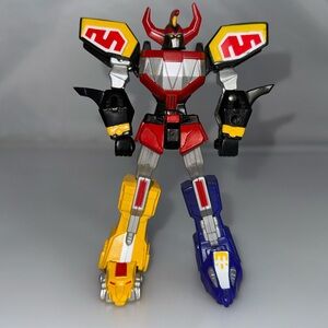 Robot Action Figure - Red, Yellow, Blue